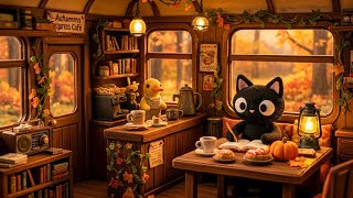 Words flow with quiet rhythm. / Cozy Autumn Lofi Cat Jazz for Study & Focus