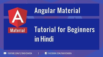 Angular Material Tutorial for Beginners in Hindi