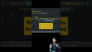 RestTemplates Are Deprecated ⛔️ RestClient Is Modern Way ✅