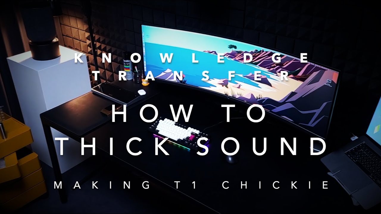 [Knowledge transfer] how to thick sound (making T1 chickie switch ...