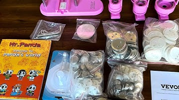 Unboxing the Vevor Multi Size Button Maker