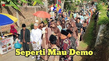 PERNIKAHAN YANG LAGI VIRAL ❤ 20 mobil dan 300 orang ikut seserahan di kampung Cikalapa || Jawa Barat