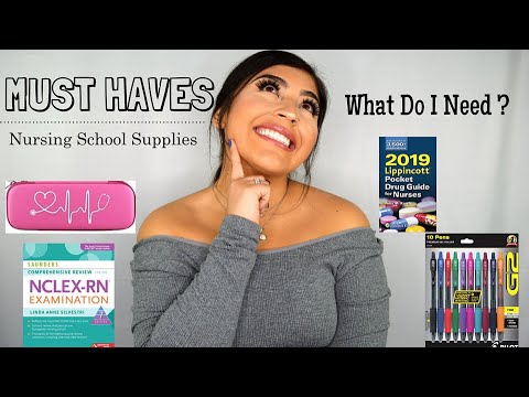 2020 Nursing School Essentials | MUST WATCH