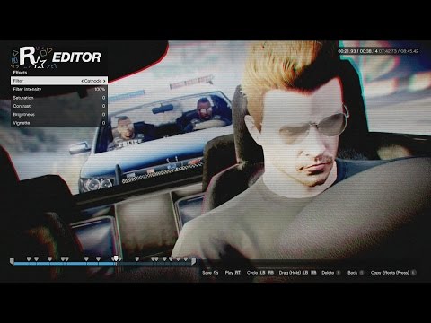 Rockstar Editor Basic Tutorial (Console Update Xbox One, PS4)