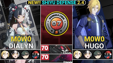 NEW CHARACTER! M0W0 Dialyn X Hugo Showcase | NEW!! Shiyu Defense Zenless Zone Zero 2.4