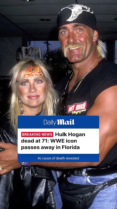 Wrestling legend Hulk Hogan has died aged 71