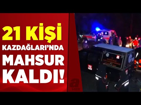 Kazdağları'nda tipi nedeniyle