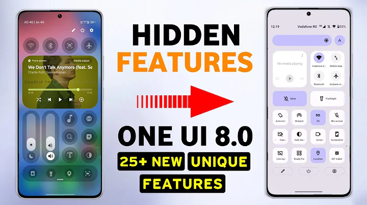 Samsung One UI 8.0 Update : Top 25 Hidden Features | Android 16 for A33,A53,M55,M55s,F55,Tab S8