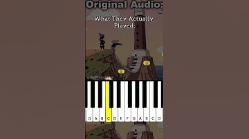 Did They Animate The Piano Correctly??? (Summer Camp Island) #shorts #viralvideo