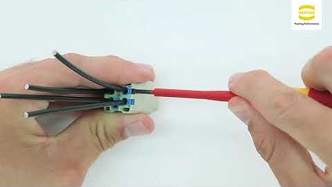How to: Han Quick Lock® Termination Method: Removal