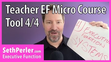 🍎4/4 TEACHER tips EXECUTIVE FUNCTION: Learn the key SYSTEMS your students need.