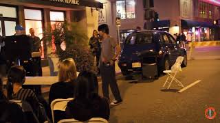 Bohemian Rhapsody karaoke in the streets of San Luis Obispo