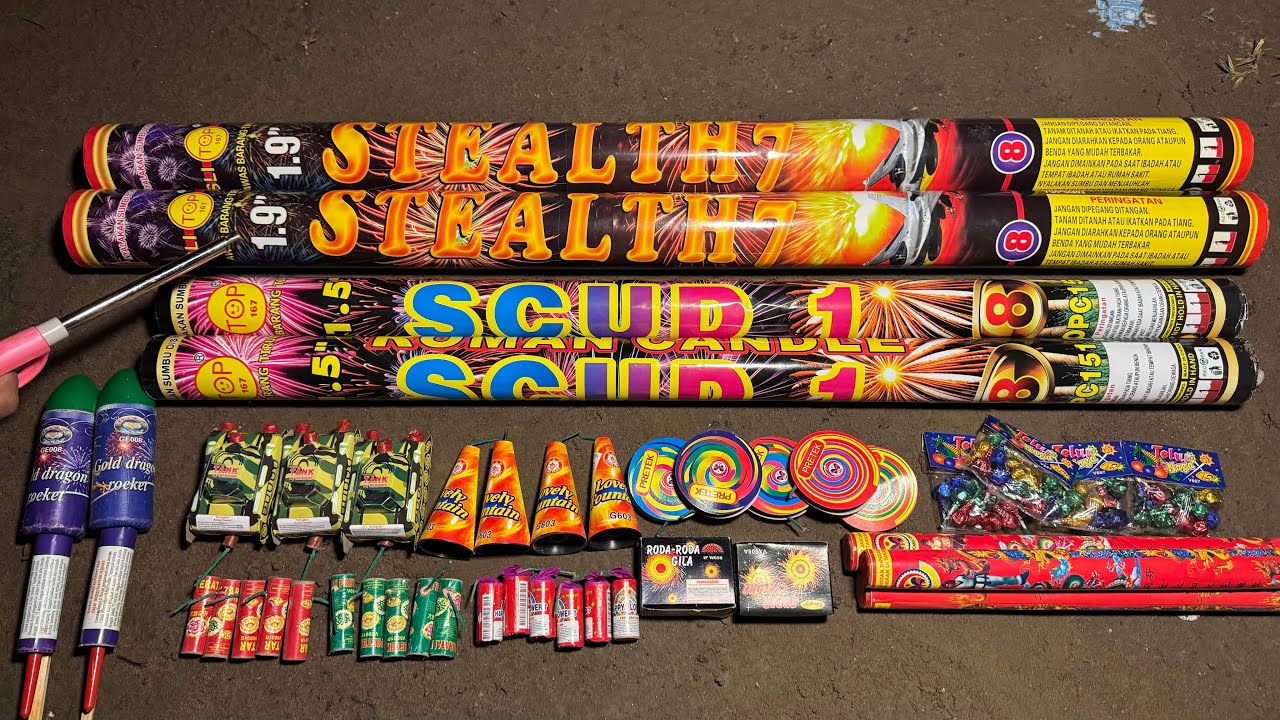 NYUMET MERCON ROMAN CANDLE TERBESAR 1.9 INCH MALAM RAMADHAN 2026!!! LIHAT SERU