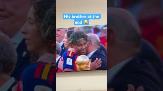 His brother at the end 😂 #worldcup #funny #lamineyamal