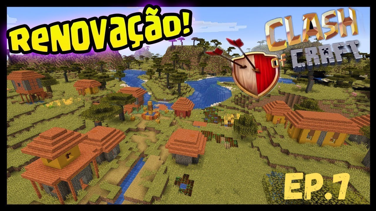 Clash of Craft EP 7 | MINECRAFT - Achamos uma Vila NOVA !!!! - YouTube
