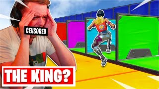 The NEO KING Deathrun broke me... *200 Deaths* (Fortnite Deathrun)