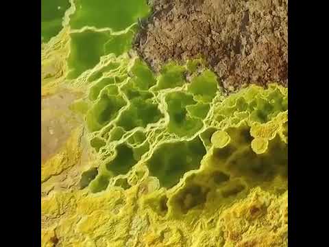 Video: Dallol vulkanı - Efiopiyanın kosmik gözəlliyi