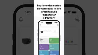 Imprimer des cartes de vœux et de loisirs créatifs avec lapplication HP Smart | HP Support