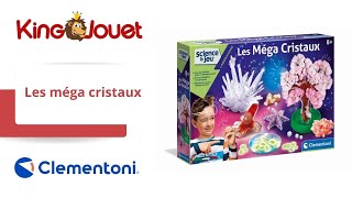 Les méga cristaux Clementoni : King Jouet, Jeux scientifiques