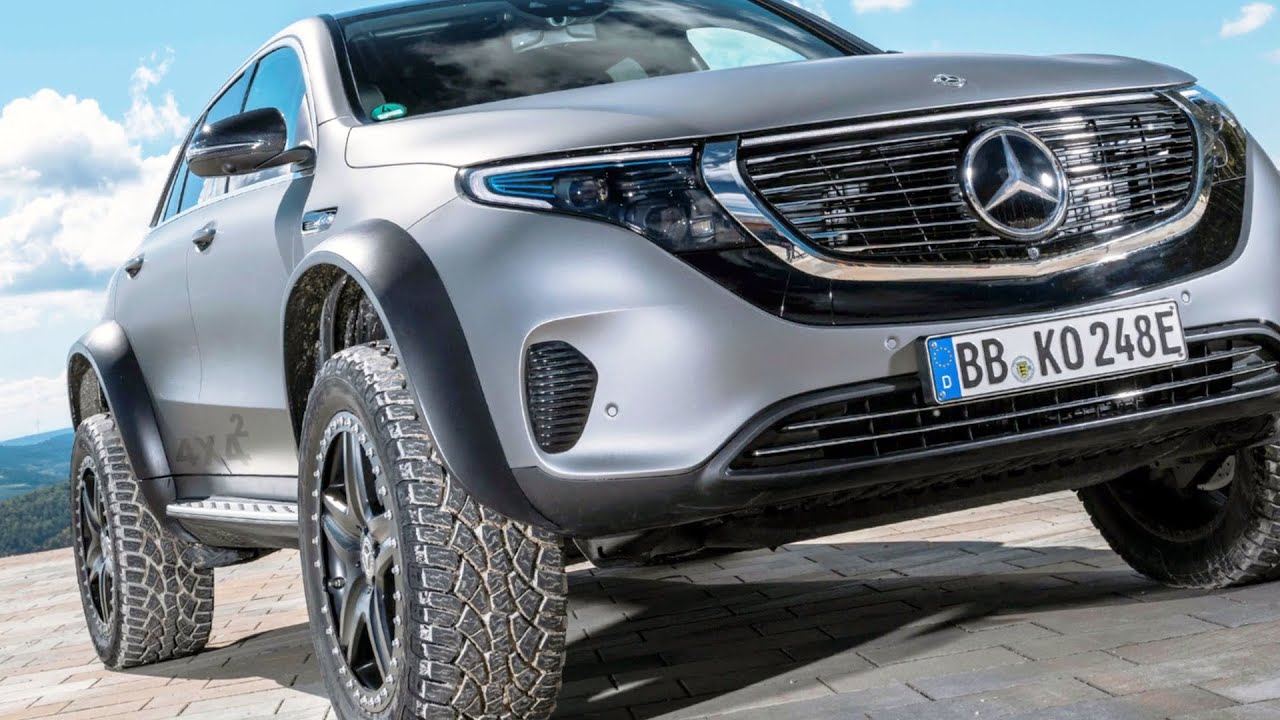 Electric off-roader Mercedes-Benz EQC 4x4² N293 - luxury goes off-road