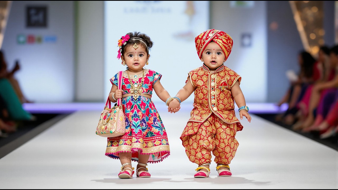 Baby Fashion Show in Indian Cultural Outfits | From Punjab to Kerala! Baby Fashion Show in Indian Cultural Outfits | From Punjab to Kerala!