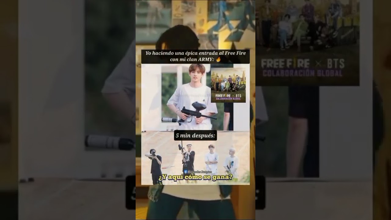 ARMY jugando Free Fire 🤣🤣 