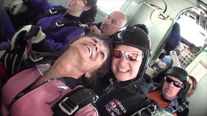 Colleen Jamison's Tandem skydive!