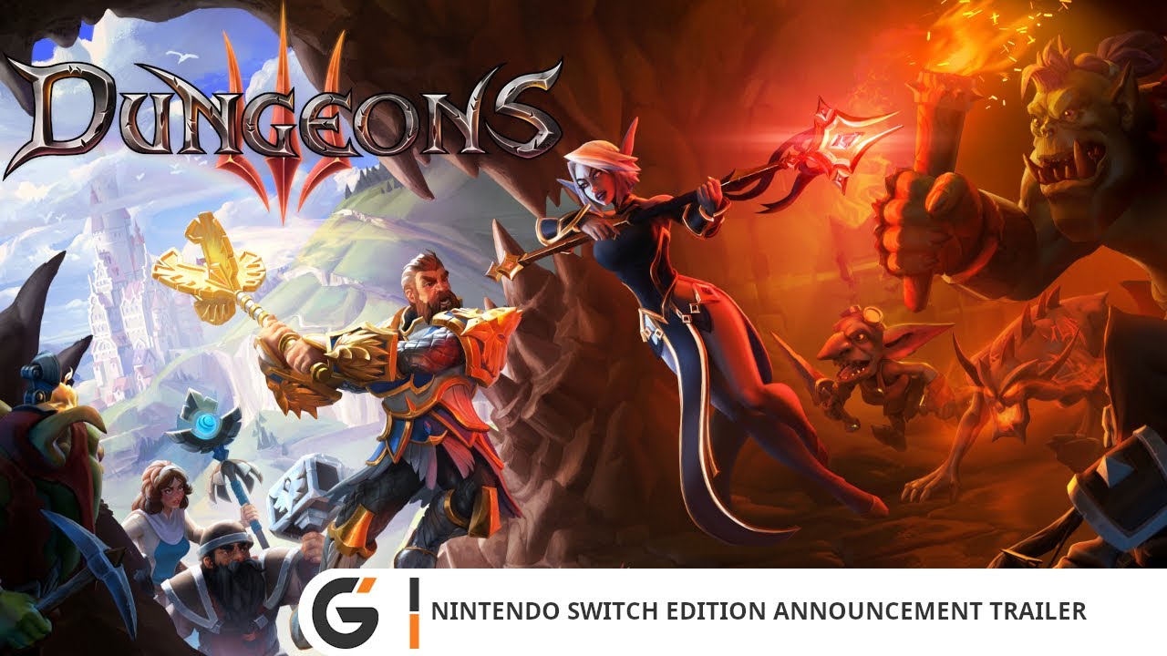 Dungeons 3 - Nintendo Switch Announcement trailer (UK)