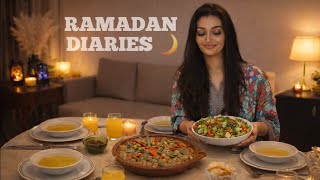يوميات رمضان هادئة من بيتي🌙فطور خفيف بعد العمل🌾 تنظيم البوفي✨️ وسط كلشي ما تنسايش راحتك النفسية🌸