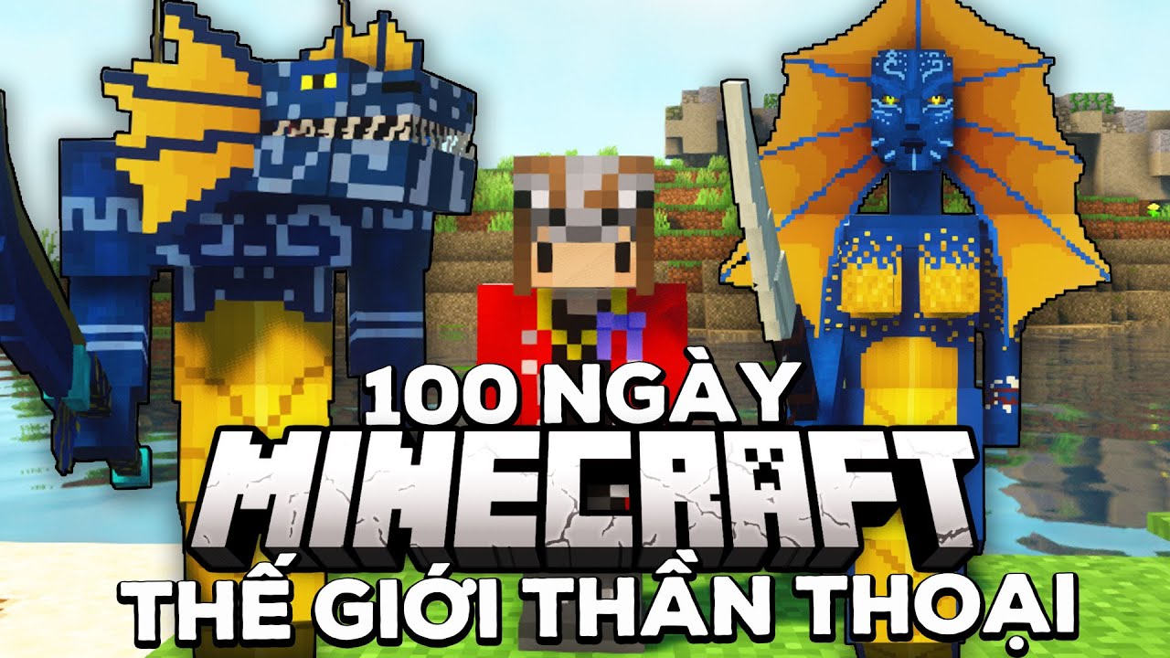 100 Ngày Sinh Tồn Thế Giới Thần Thoại trong Minecraft (The End - Ngày ...