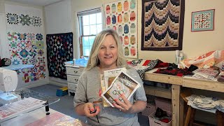 Primitive Gatherings subscription box opening, a finish and a Mother’s Day quilt top reveal.