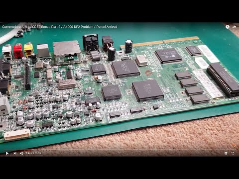 Commodore Amiga CD32 Recap Part 2 / A4000 DF2 Problem / Parcel Arrived