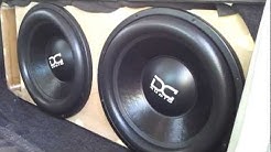 Dc Audio XL 15's "BEATING MY CAR UP" 