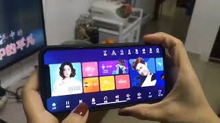 音王点歌机手机App操作点歌方法，轻松躺沙发上点歌唱歌！