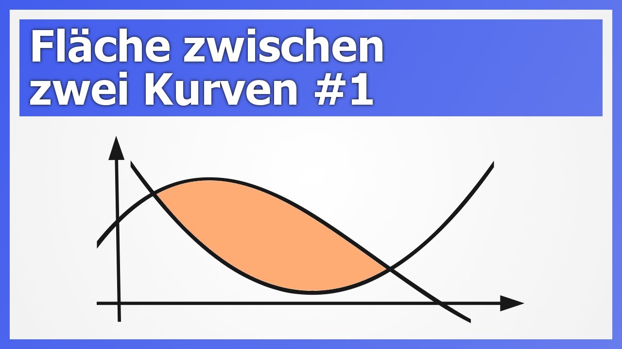 Flächeninhalt Zwischen Zwei Graphen Inhalt von Flächen zwischen zwei Graphen #1 | Integralrechnung | How to