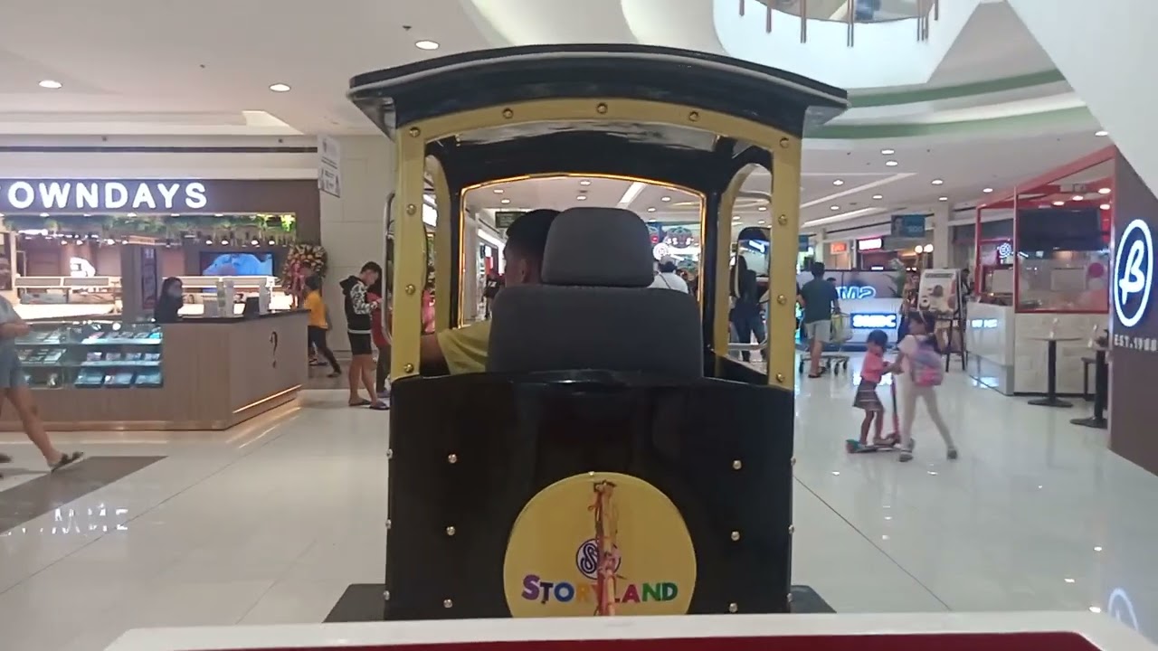 The SM Storyland Train On Ride Preview A