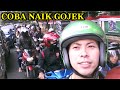 AKIRA coba naik gojek