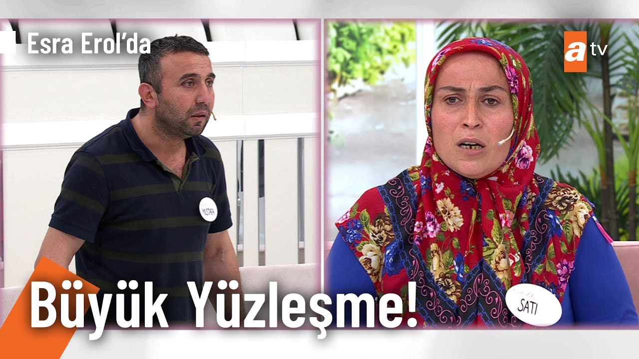 Satı'nın yanına kaçtığı Emre'nin eski eşi canlı yayında - 