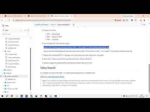 03 — SVG Path Optimization with vpype | G-Code Preparation for XY Plotter