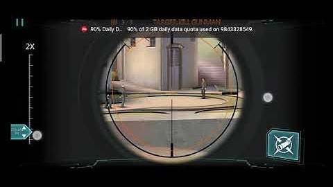 Sniper master kill the attacker
