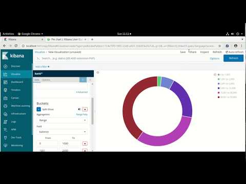 Getting Started with Kibana Dashboard (Part 5)-Create First Visualization Pie Chart