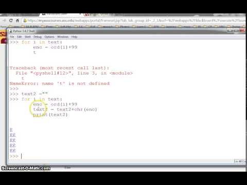 ord and chr functions in python