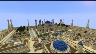 Minecraft Timelapse  Arabius City