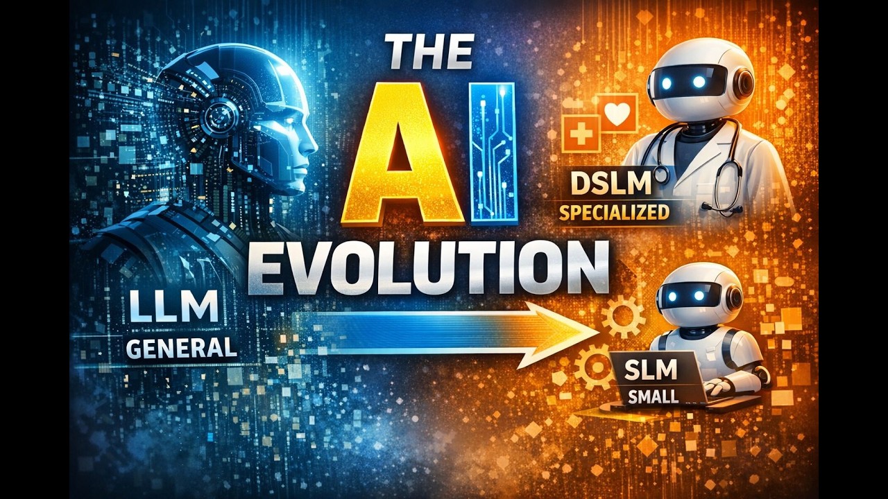 The AI Revolution Explained: Why Small & Specialized Models Are Replacing Giant LLMs