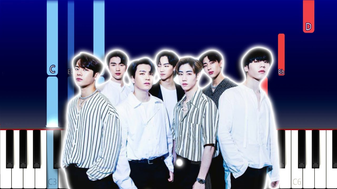 GOT7 - NOT BY THE MOON (Piano Tutorial) - YouTube
