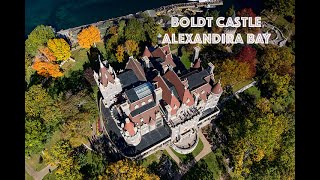 Boldt Castle Alexandria Bay NY by Drone