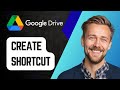 How to Create a Google Drive Shortcut on Windows 10 Desktop | Step-by-Step Tutorial 2025
