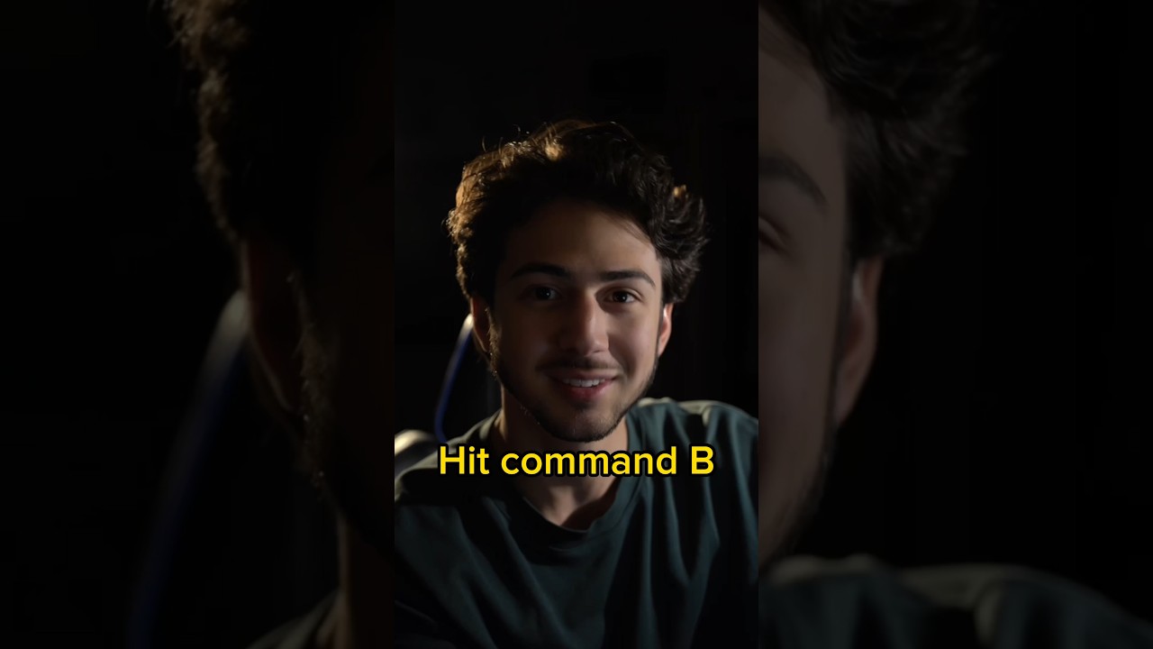 How to Split a Clip FAST in FCPX shorts YouTube