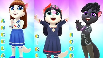 ✅MY TALKİNG ANGELA GAMES MY TALKİNG TOM AND FRİENDS CRAZY LABS GOLD RUN #game #angela2 #angela #ios