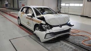 Wolswagen Golf 8 Crash Test And Moose Test